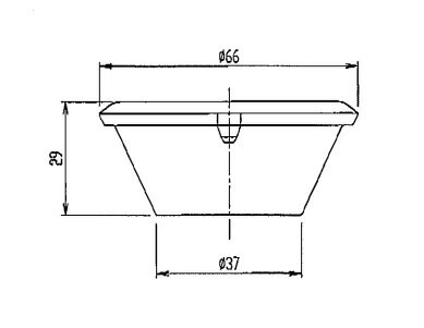 H-94 INAX LIXIL リクシル トイレ 小便器用目皿 壁掛ストール用目皿 (H-93の交換代替え品)【純正品】 H-94 INAX LIXIL リクシル トイレ 小便器用目皿 壁掛ストール用目皿 (H-93の交換代替え品)【純正品】