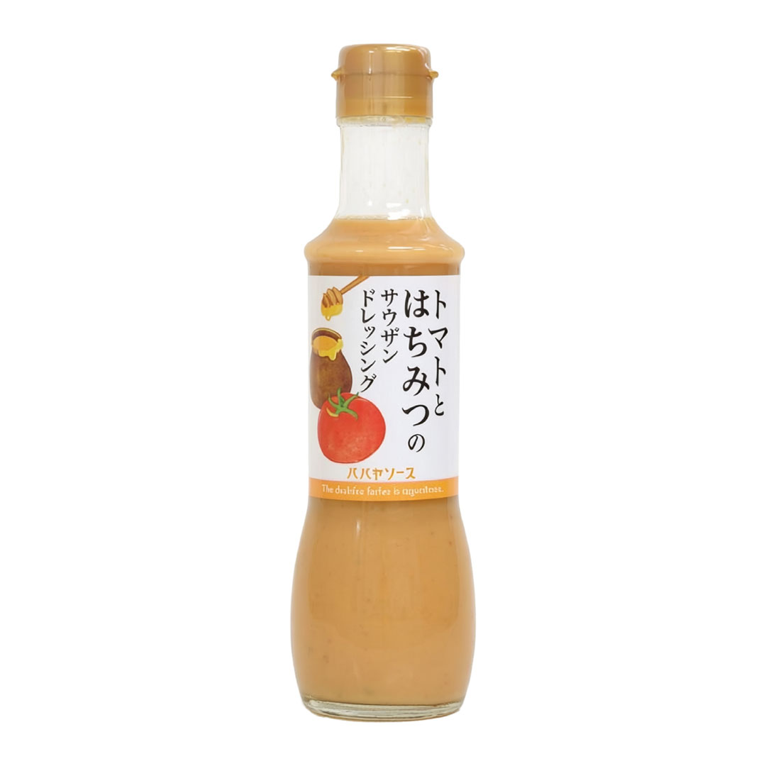 【送料無料・10本セット】トマトとはちみつのサウザンドレッシング 200mL [パパヤソース|大洋産業] トマト 蜂蜜 生野菜、白身魚フライにも