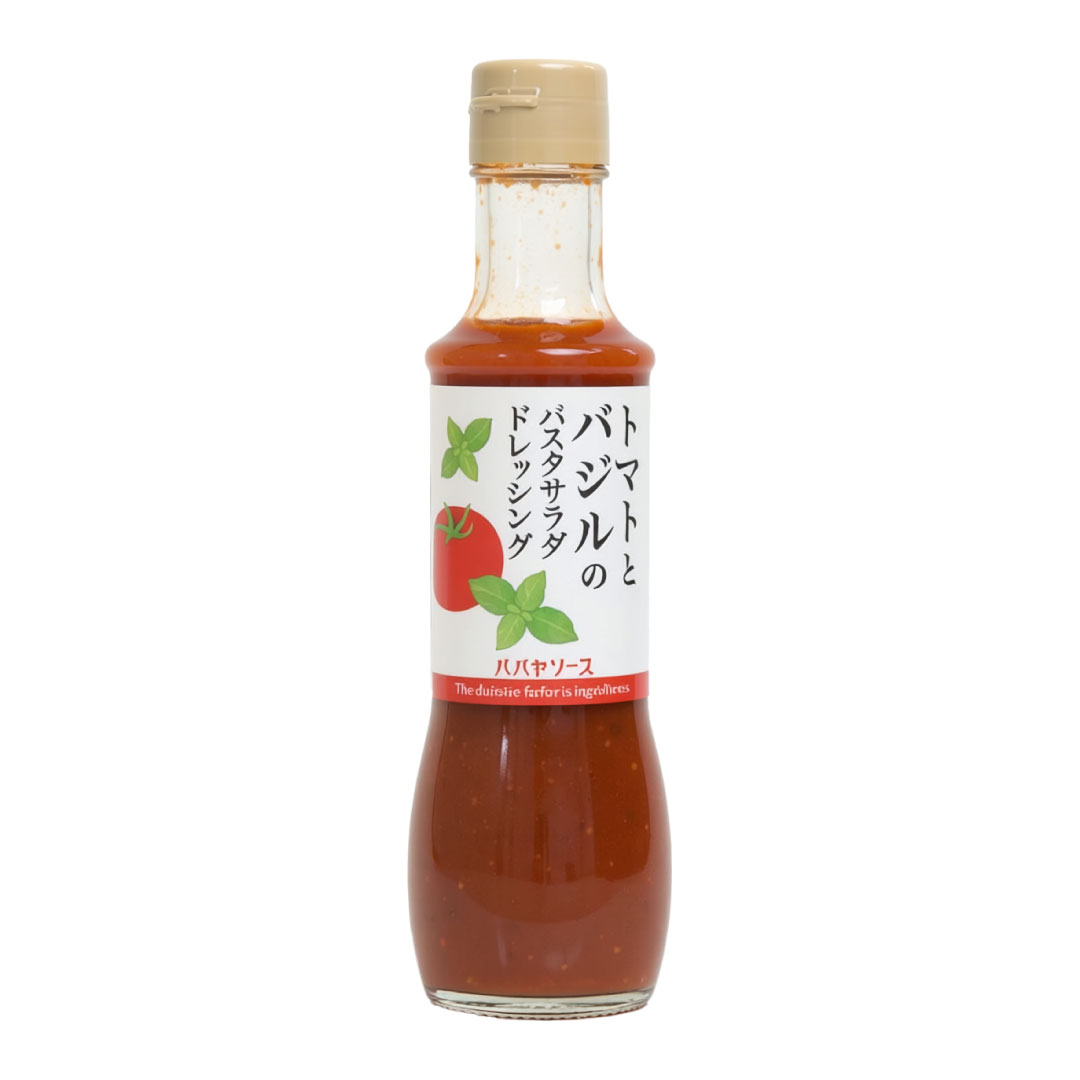 【送料無料・10本セット】トマトとバジルのパスタサラダドレッシング 200mL [パパヤソース|大洋産業] トマトパスタ バジル 野菜サラダ スパゲティ スパゲッティ