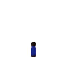 青色遮光ビン 10ml （ドロッパー付）【カリス成城】