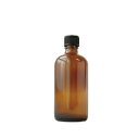 茶色遮光ビン 100ml (ドロッパー付)【カリス成城】