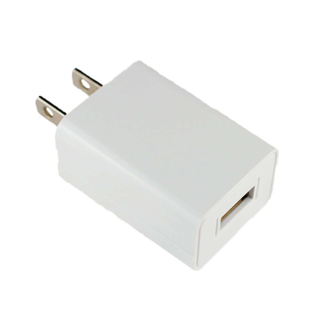 USB用コンセント 5V-1A 白の紹介画像2