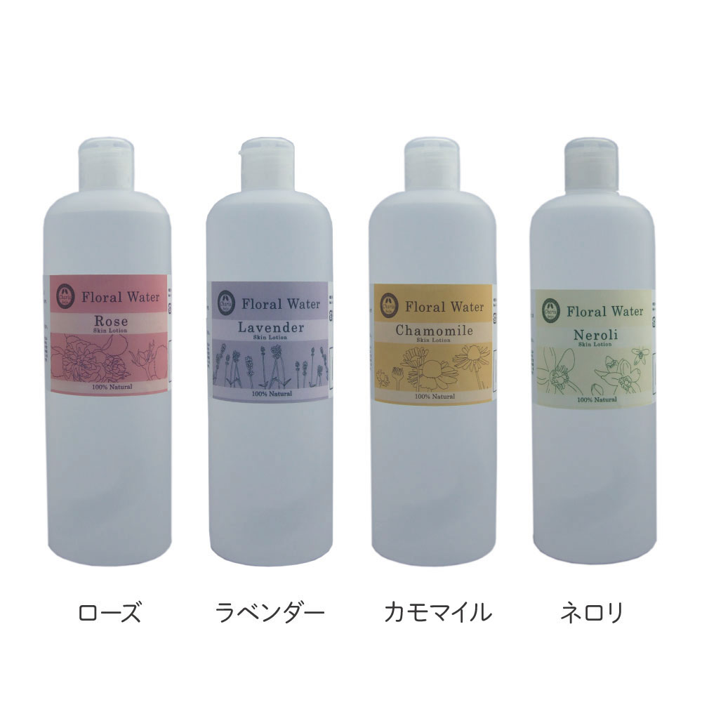 カリス フローラルウォーター 500ml ローズ｜ネロリ｜全身用化粧水｜ローズウォーター｜ネロリウォーター 【カリス成城】ハーブ専門店 蒸留水 国産 日本製のサムネイル