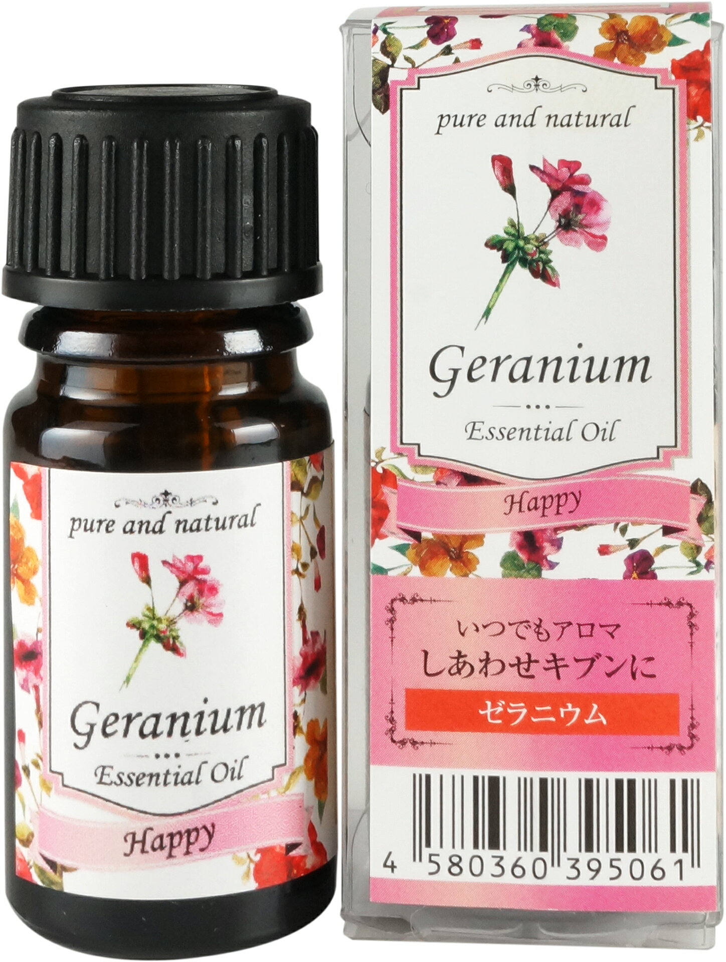 いつでもアロマ　ゼラニウム　3ml 【公式】カリス成城 アロマ 専門店 精油 アロマオイルのサムネイル