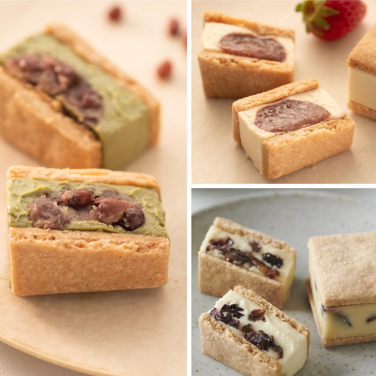 【ダブル季節限定アソート9個】信州ヴィーガンバターサンド あんバター&巨峰&紅ほっぺ 　　＜ 白砂糖 卵 乳製品 小麦 不使用 ＞ ギフト 手土産 贈り物 バターサンド レーズンサンド ヴィーガン ビーガン グルテンフリー アレルギー ココシュシュ Coco ChouChouのサムネイル