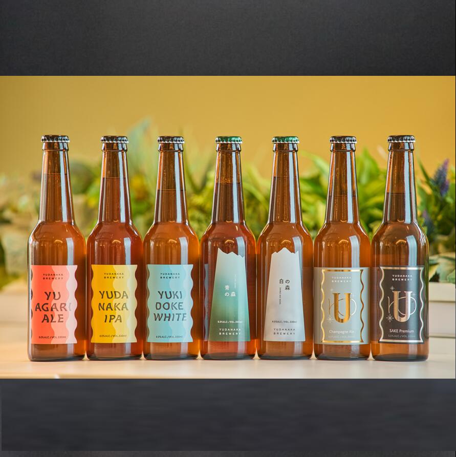 クラフトビール【SAKEプレミアム】330ml 6本入り 湯田中 清酒酵母 乾杯 パーティー Brewing ブリュワリー 地ビール 個性派 プレミアムビール