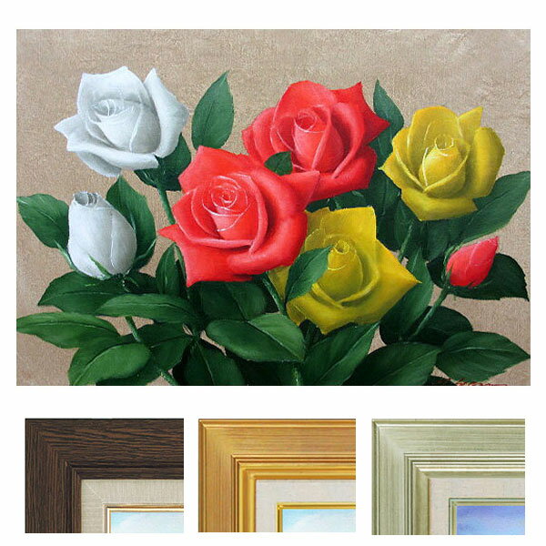 楽天市場】バラ 薔薇(テーマ(絵画)静物)(油彩画|絵画 楽天市場】バラ 薔薇(テーマ(絵画)静物)(油彩画|絵画