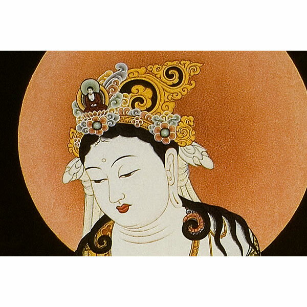 仏画 ポスター額 「観音菩薩」 複製画 額付き...の紹介画像2