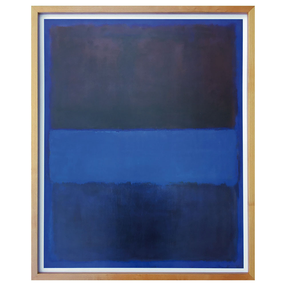 ޡNo.61 Rust and Blue1953ǯ ȥե졼ࡡݥդɽ󥼥륹Ѵۡơ˽¢Mark Rothko۳67.6x82.8cm