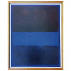 マーク・ロスコ　No.61 Rust and Blue（1953年） アートフレーム　ポスター　額付き　抽象表現主義　ロサンゼルス近代美術館（米）所蔵　Mark Rothko　額外寸67.6x82.8cm