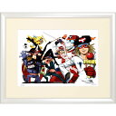 額装版画 「タイムボカンシリーズ ヤッターマン 5 (大・ヨコ)」 タツノコプロ/監修 ジークレー版画 ジクレー 額入り 昭和のテレビアニメ 1977年TV放映...