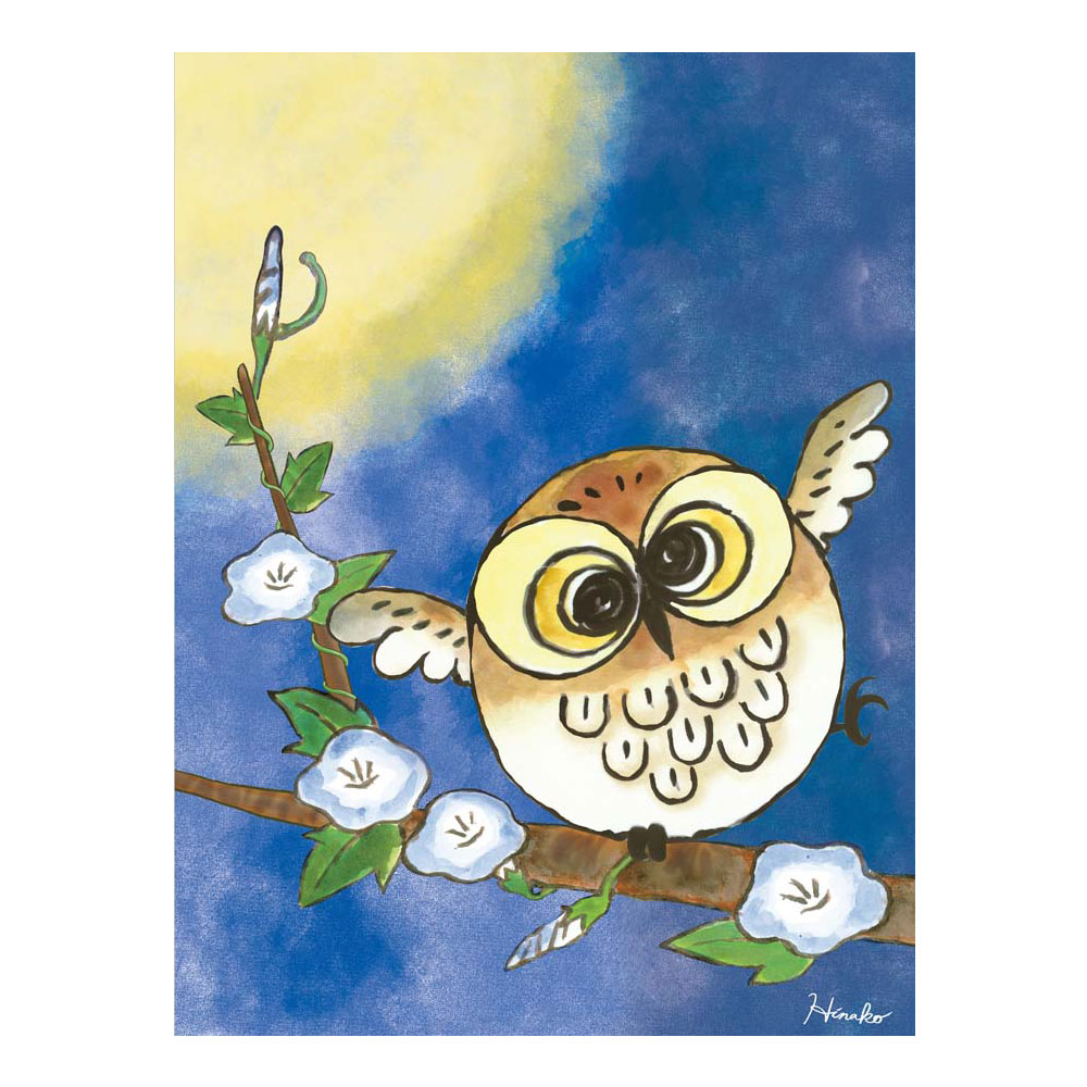 日菜子 「はばたき」 F8号（額外寸61x49cm） 高精彩工芸画　額付き　複製画　動物...