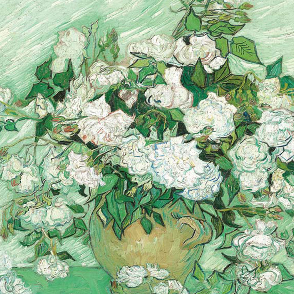 ゴッホ 「薔薇」 F4号/F6号 高精彩工芸画...の紹介画像3