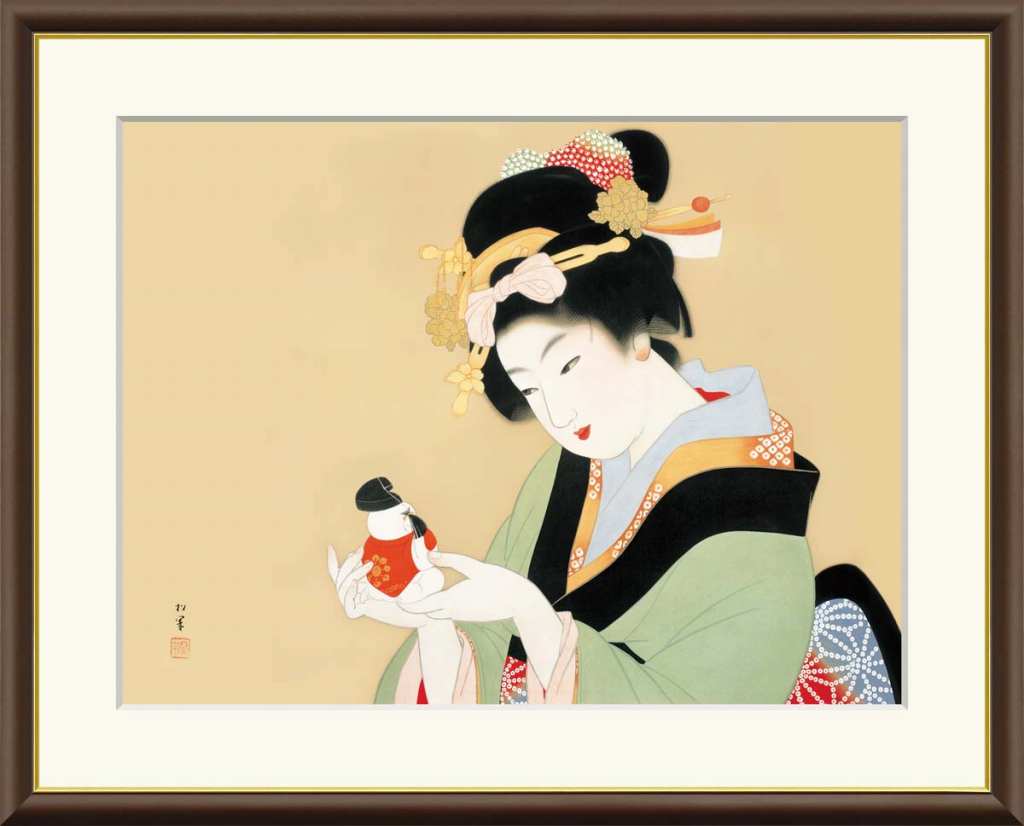 楽天市場】上村松園(絵画|アート・美術品・骨董品・民芸品 楽天市場】上村松園(絵画|アート・美術品・骨董品・民芸品