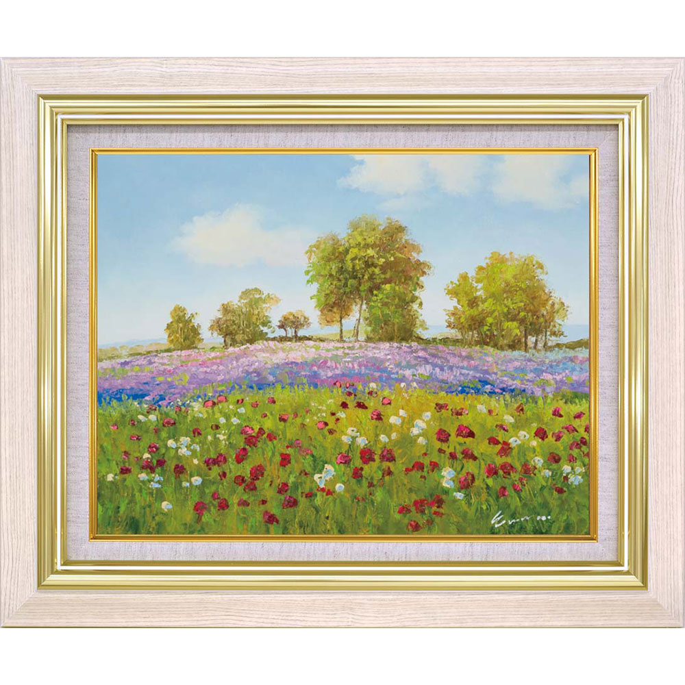 楽天市場】ラベンダー（油彩画｜絵画）：アート・美術品・骨董品・民芸