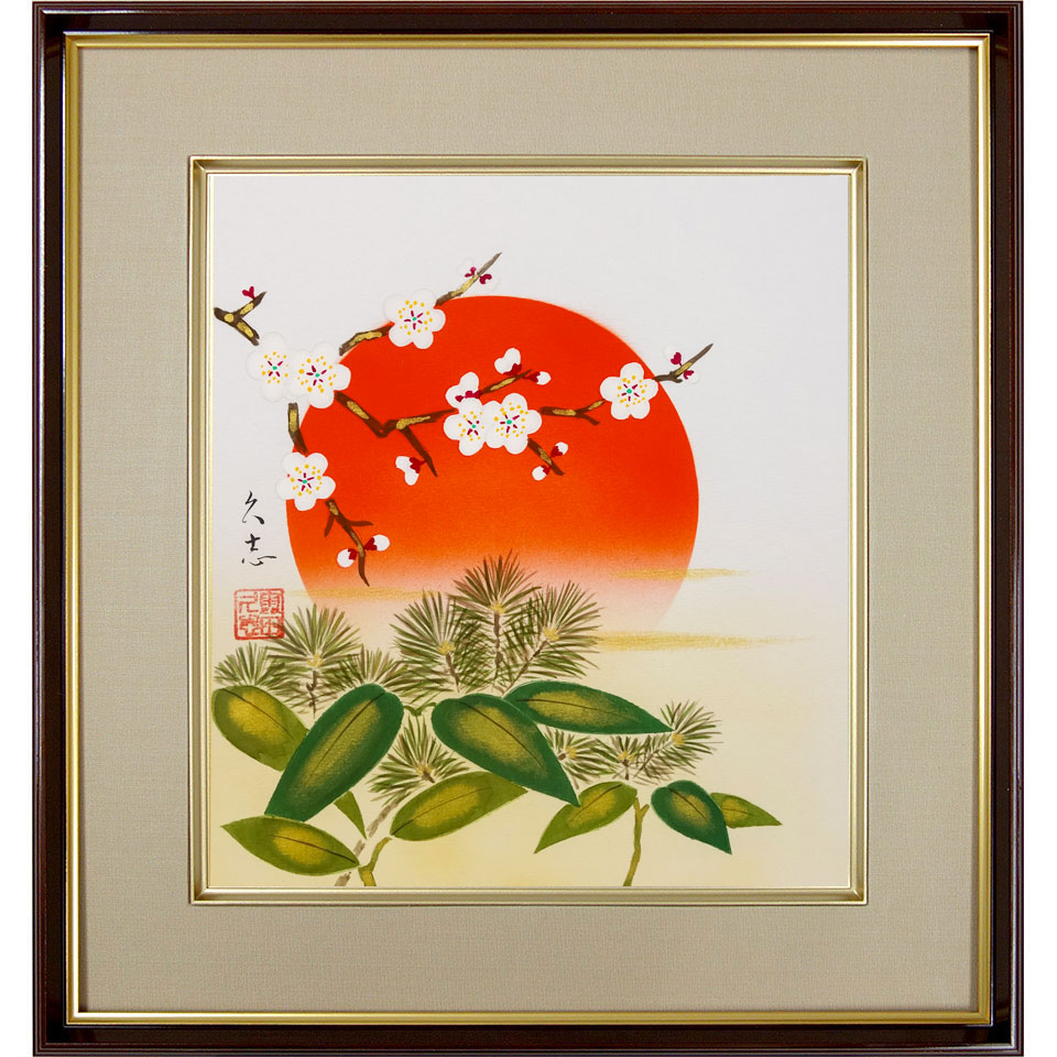 楽天市場】松竹梅（絵画｜アート・美術品・骨董品・民芸品）：ホビーの通販
