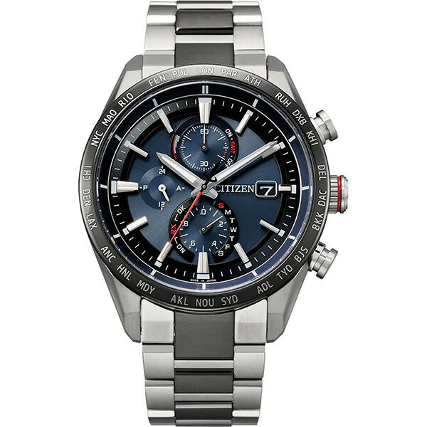 CITIZEN ATTESA V`Y AebT AT8186-51L GRhCu dgv _CNgtCg rv Y ACT LineYrv Ki