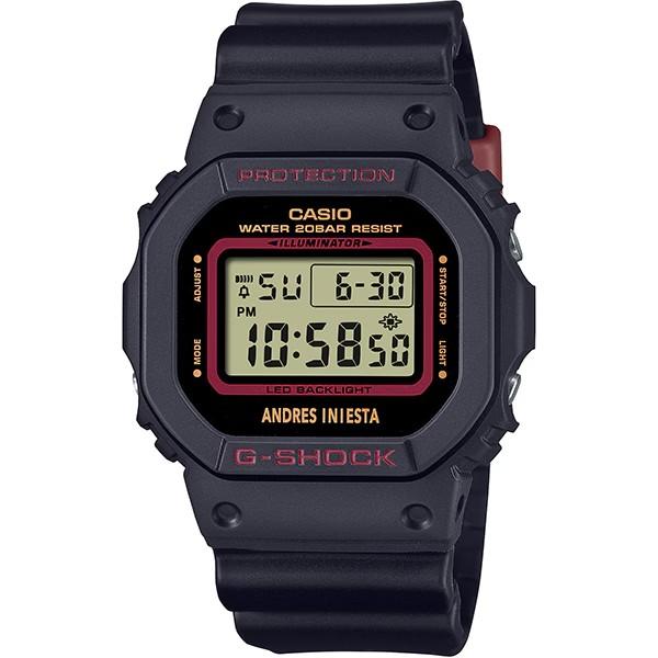 CASIO G-SHOCK カシオ ジーショック DW-5600AI-1JR アンドレス・イニエスタ シグネチャーモデル 20気圧..