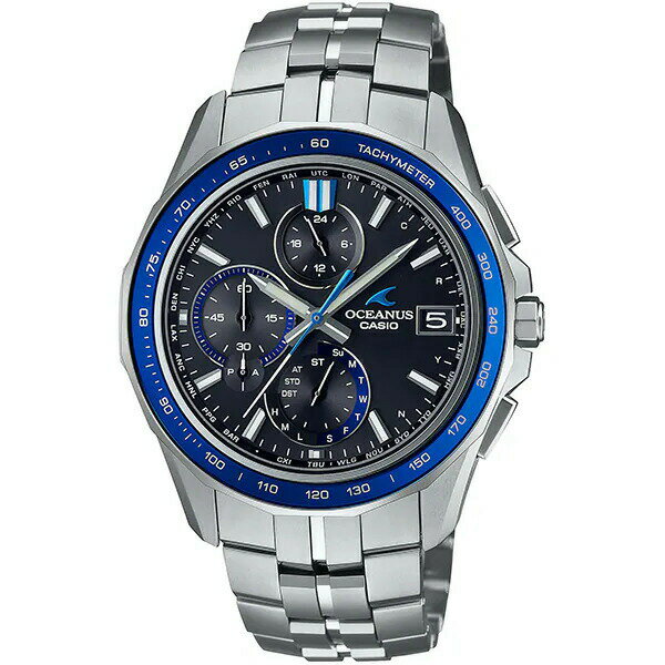 オシアナス 腕時計（メンズ） CASIO OCEANUS カシオ オシアナス Manta マンタ OCW-S7000-1AJF ソーラー電波時計 メタルバンド メンズ 腕時計 国内正規品