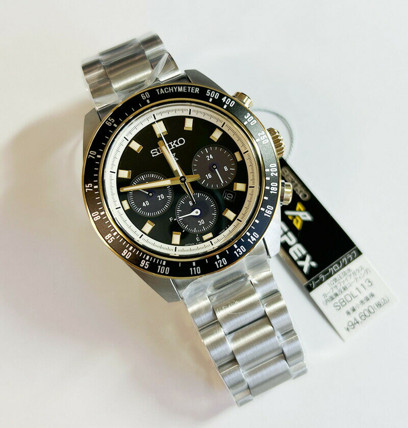 SEIKO PROSPEX セイコー プロスペックス SBDL113SPEEDTIMER スピードタイマー ソーラークロノグラフ メンズ メタルバンド 国内正規品