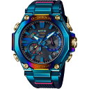 CASIO G-SHOCK カシオ ジーショック MTG-B2000PH-2AJR メンズ腕時計 電波ソーラーウオッチ Bluetooth対応 レインボーIPモデル メンズ ラバーバンド 国内正規品