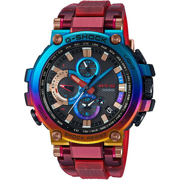 CASIO G-SHOCK カシオ ジーショック MTG-B1000VL-4AJR メンズ腕時計 MTG-B1000 2020Special レインボーIP「火山雷」 20気圧防水国内正規品