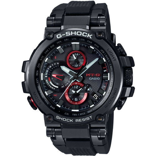 CASIO G-SHOCK カシオ ジーショック MTG-B1000B-1AJF メンズ腕時計 MT-G Bluetooth搭載 電波ソーラー 20気圧防水 国内正規品