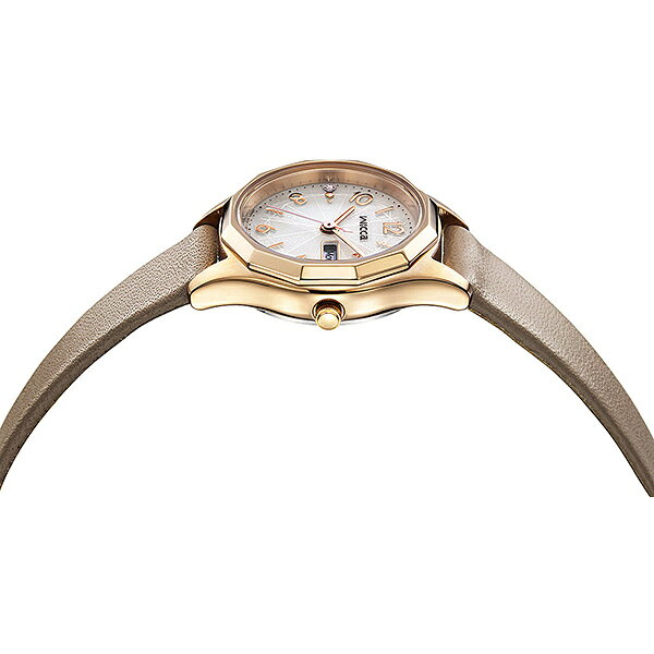 ココクロス楽天市場店のCITIZEN wicca シチズン ウィッカ KH3-525-90 ソーラーテック デイ＆デイト レディース腕時計 国内正規品｜アングル2