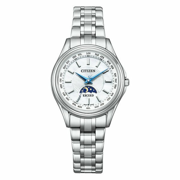 CITIZEN EXCEED シチズン エクシード EE1010-62W 45周年記念 ペアモデル エコ・ドライブレディス電波腕時計 国内正規品
