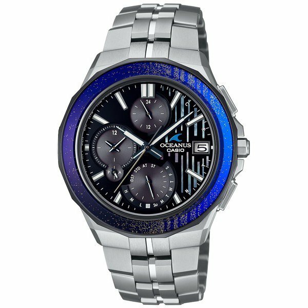 CASIO OCEANUS  ʥ OCW-S5000MB-1AJF  ӻ ץʼ ȥ顼å Blu...