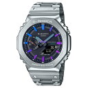 楽天ココクロス楽天市場店CASIO G-SHOCK カシオ ジーショック GM-B2100PC-1AJF 「GA-2100」シリーズ スマートフォンリンク搭載 フルメタルモデル レインボーカラー 20気圧防水 国内正規品