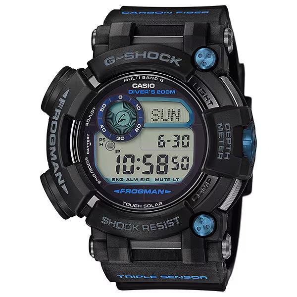 CASIO G-SHOCK カシオ ジーショック GWF-D1000B-1JF メンズ腕時計 マスターオブGシリーズ FROGMAN DEPTH SENSOR ISO200m防水 国内正規品