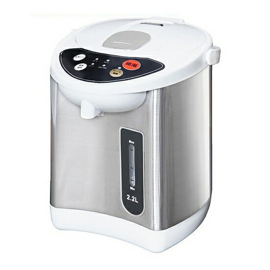 電気給湯ポット 2.2LHKP-220給湯ロック 650W サーモスタットシンプル 再沸騰 一人暮らし 保温 360度回転 イトウ