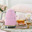 (日本正規販売店)SMEG 電気ケトル 1.7L【ピンク】KLF03‐PK-JPイタリア家電ブランド【SMEG/スメッグ】デザイン おしゃれ家電 ハイブランド キッチンブランド プレゼント ステンレス 1200W スメグ ポイント10倍