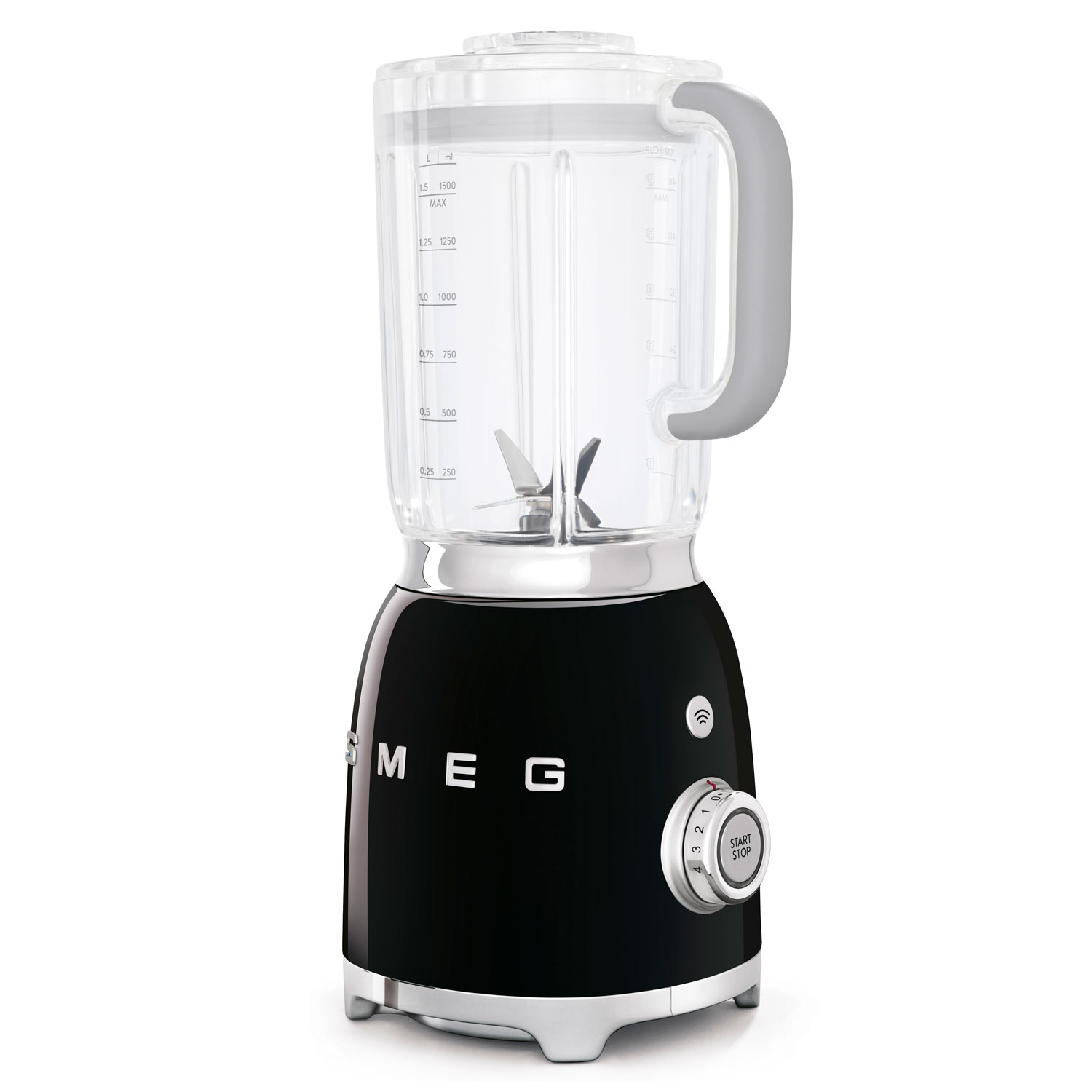 ★6/5限定！最大1万ポイントバックチャンス★SMEG ブレンダー【ブラック】BLF01-BL-JP【日本正規品】イタリア家電ブランド【スメッグ】レトロ おしゃれ家電 ハイブランド キッチンブランド ジュース スムージー スープ ミキサー スメグ （ポイント10倍）