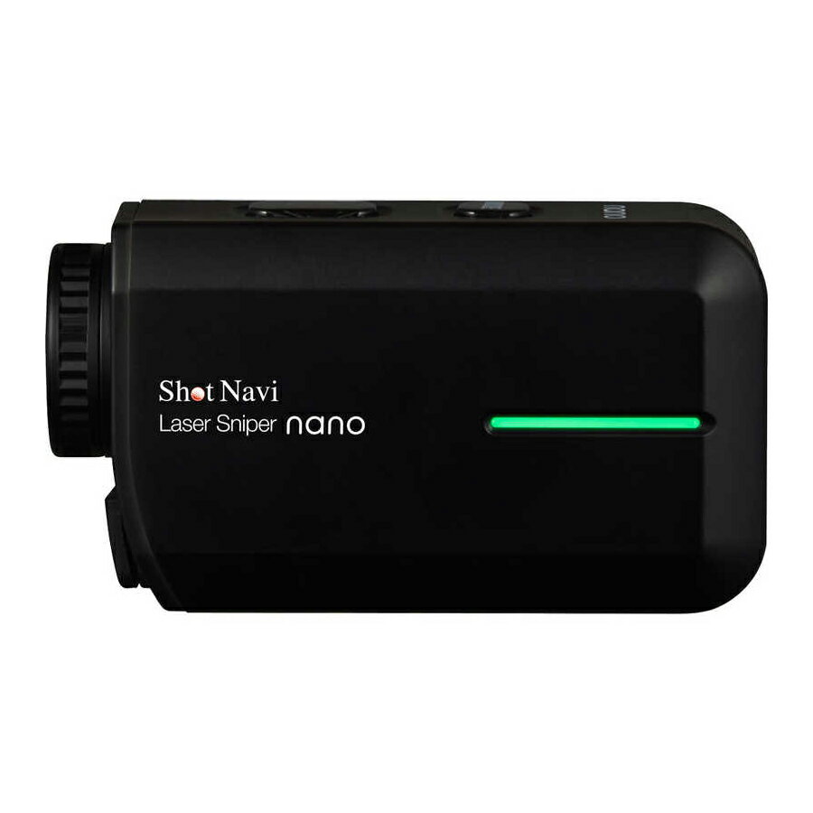 在庫限り【お買い得！OUTLET】ShotNavi LaserSniper nano（ブラック）ゴルフレーザ...