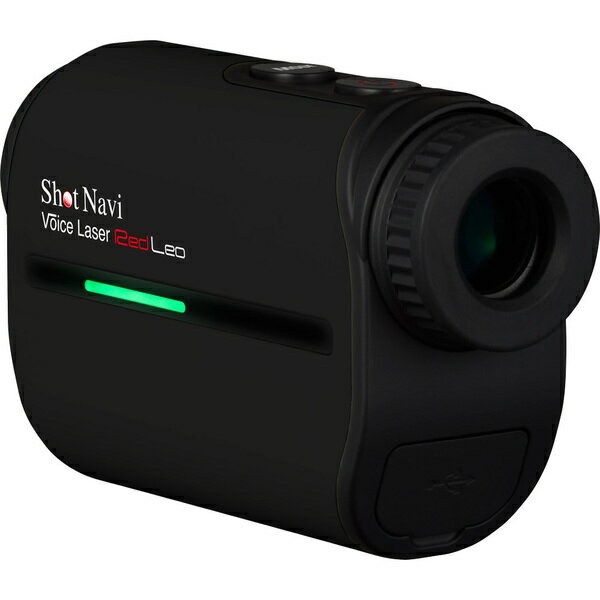 ☆音声操作機能☆ShotNavi Voice LaserRed Leo（ブラック）グッドデザイン賞受賞ショ...