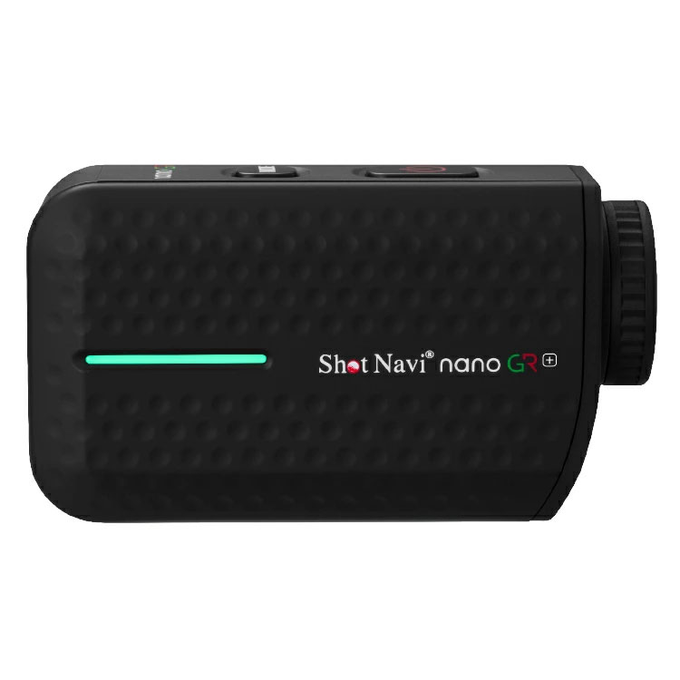 ShotNavi nanoGR PLUS（ブラック）ショットナビ ナノジーアール プラスゴルフレー...