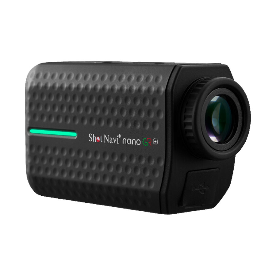 ShotNavi nanoGR PLUS（ブラック）ショットナビ ナノジーアール プラスゴルフレー...