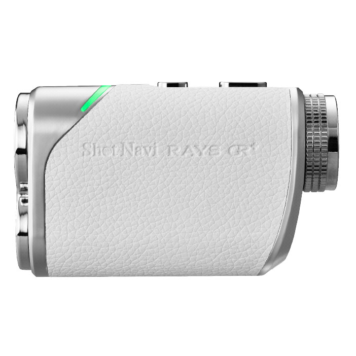 COCOde ShopのShotNavi LaserSniper RAYS GR＋（ホワイト）ショットナビ レーザースナイパーレイズジーアールプラスゴルフレーザー距離計測器ゴルフレーザー ギフト プレゼント ゴルフ用品 ポケットサイズ｜アングル2