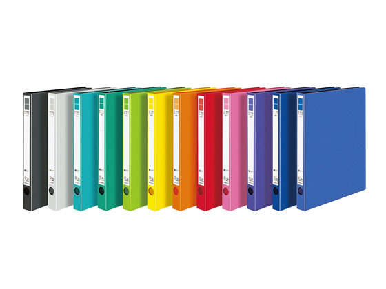 【レビュー投稿で100円OFFクーポン】コクヨ リングファイル〈ER〉PP A4タテ 背幅29mm 緑 10冊 A4 丸型2穴リングファイル PP製 リング式ファイル