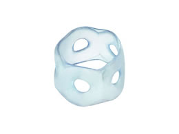 【レビュー投稿で100円OFFクーポン】コクヨ リング型紙めくり メクリン M 透明ブルー 50個 メク-21TB 指サック リングタイプ 紙めくり デスク周り 文具