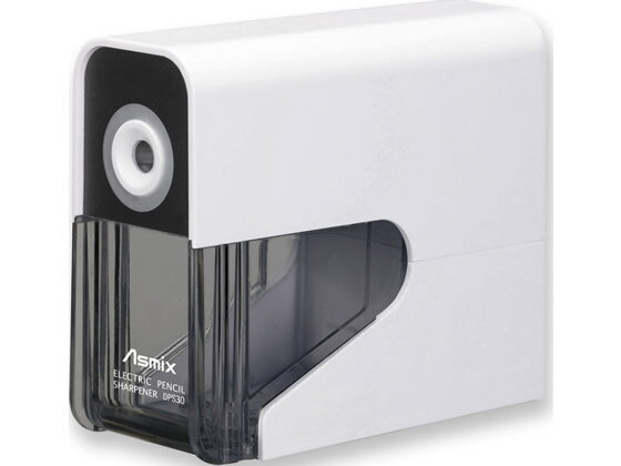 【レビュー投稿で100円OFFクーポン】アスカ 乾電池式電動シャープナー ホワイト DPS30W 電動 鉛筆削り ..