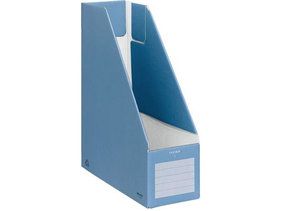 コクヨ ファイルボックスS A4タテ 背幅102mm 青 フ-E450B A4 ボックスファイル 紙製 ボックス型ファイル