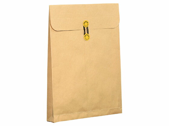 【ポイント2倍★24日20:00〜29日9:59迄】高春堂 クラフト封筒マチヒモ付 角0 120g／m2 10枚 173 マチ付..