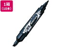 【ポイント2倍★19日20:00~26日1:59迄】トンボ鉛筆 油性マーカー モノツインE 黒 10本 OD-TME33 黒 ブラック系 油性ペン 油性マーカー