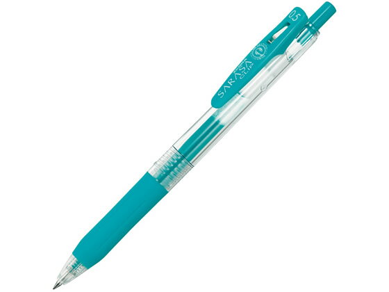 ゼブラ サラサクリップ 0.5mm ブルーグリーン JJ15-BG 青インク 水性ゲルインクボールペン ノック式