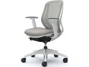 【スーパーDEAL ポイント10%バック】 【メーカー直送】オカムラ シルフィー ローバック 可動肘 ライトグレー C681XW FMR3【代引不可】【組立・設...