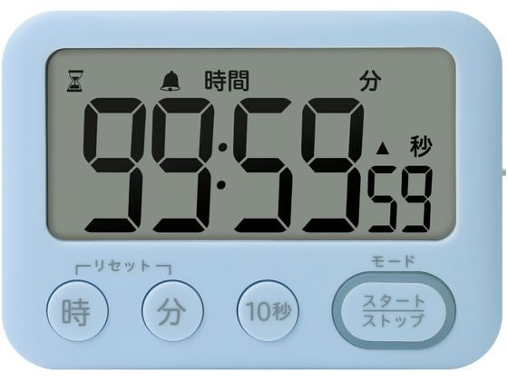 ソニック トキ・サポ 100時間タイマー 光ってお知らせ ライトブルー 教材 学童文具 教材 学童用品 1