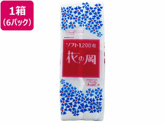 楽天市場 アスト 花の岡ソフトちり紙 白 10枚 6パック ココデカウ